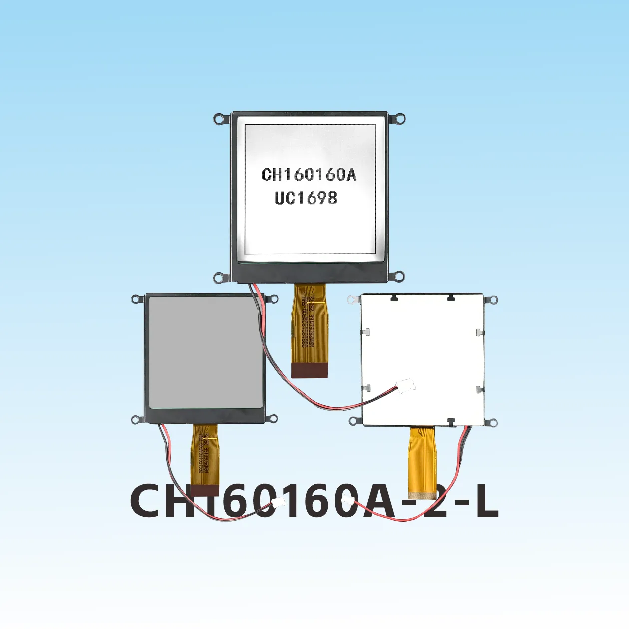 CH160160A-2-L LCD Chip-on-Glass 160x160